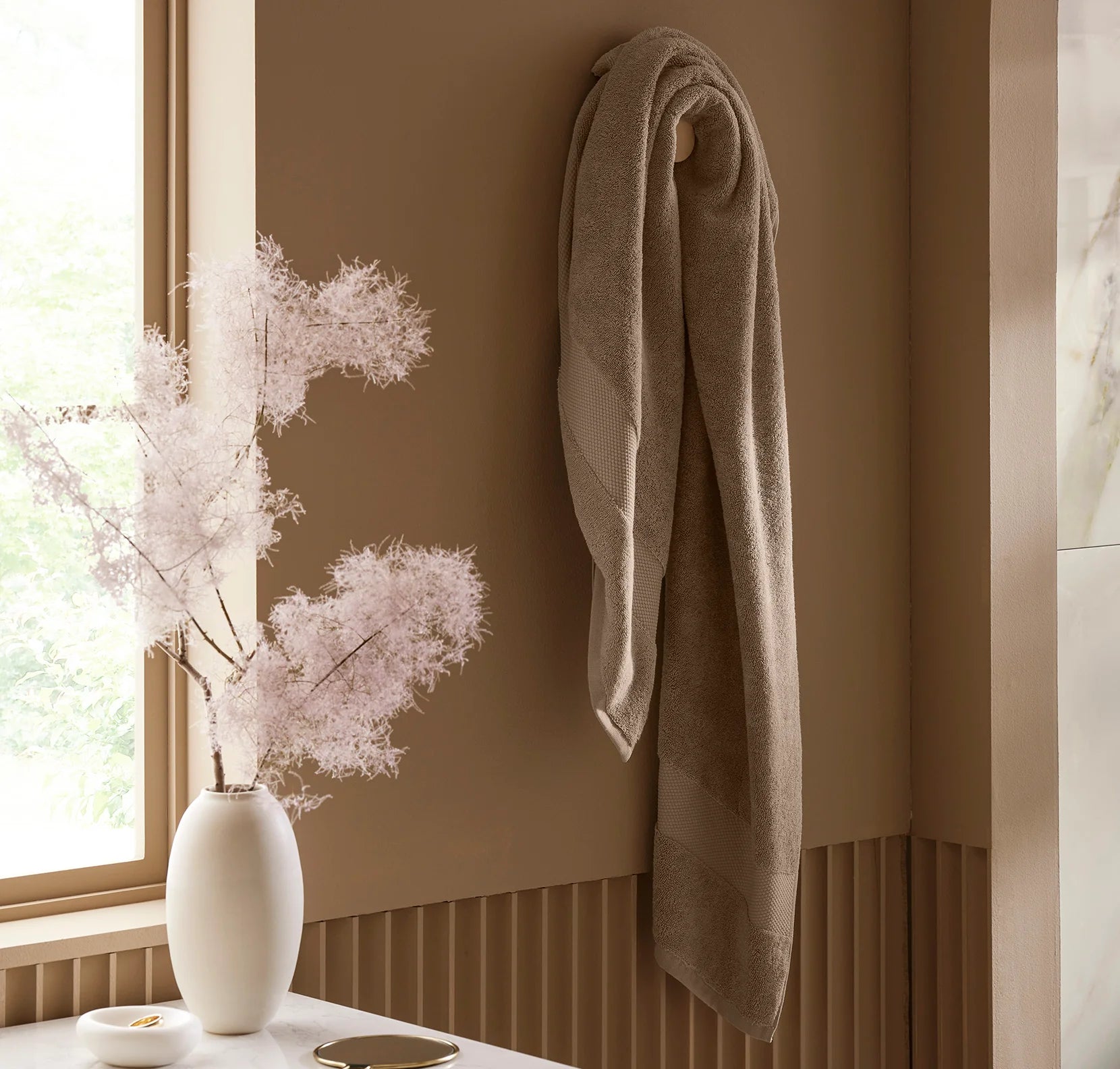 Pure Cotton Bath Towel Oak