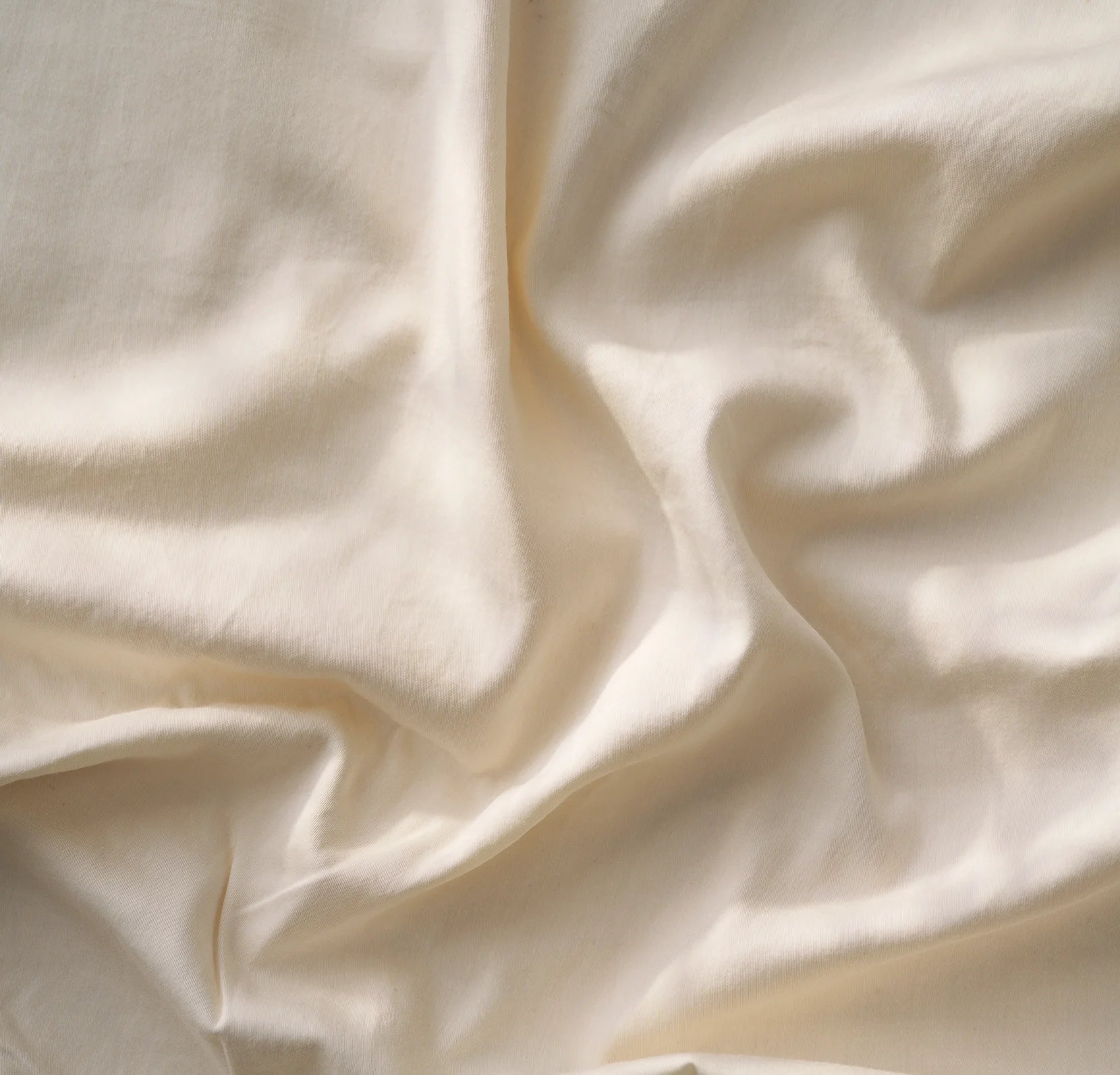 Cotton Percale Beige Sheet Set