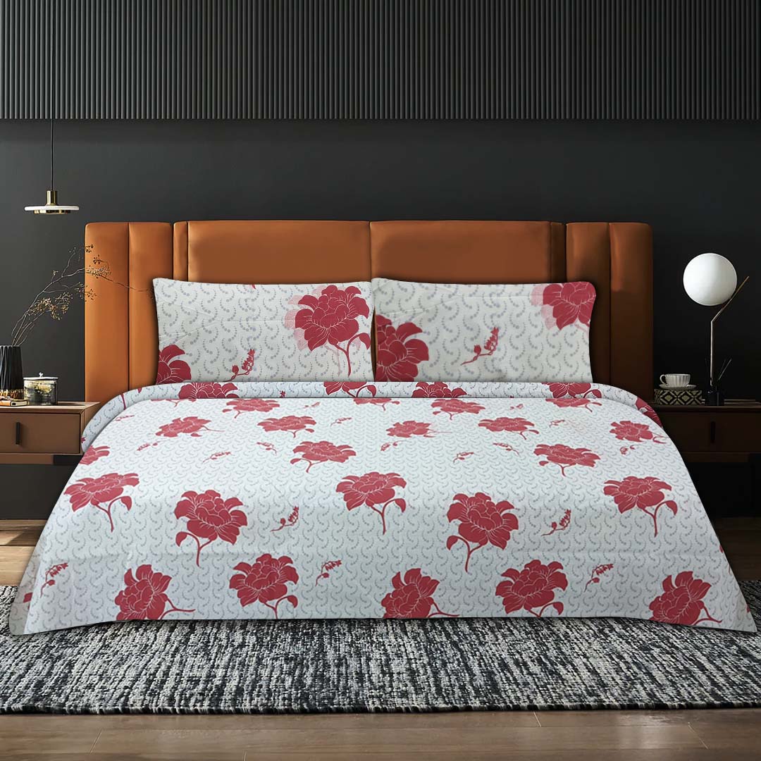Red Rose Bed Set