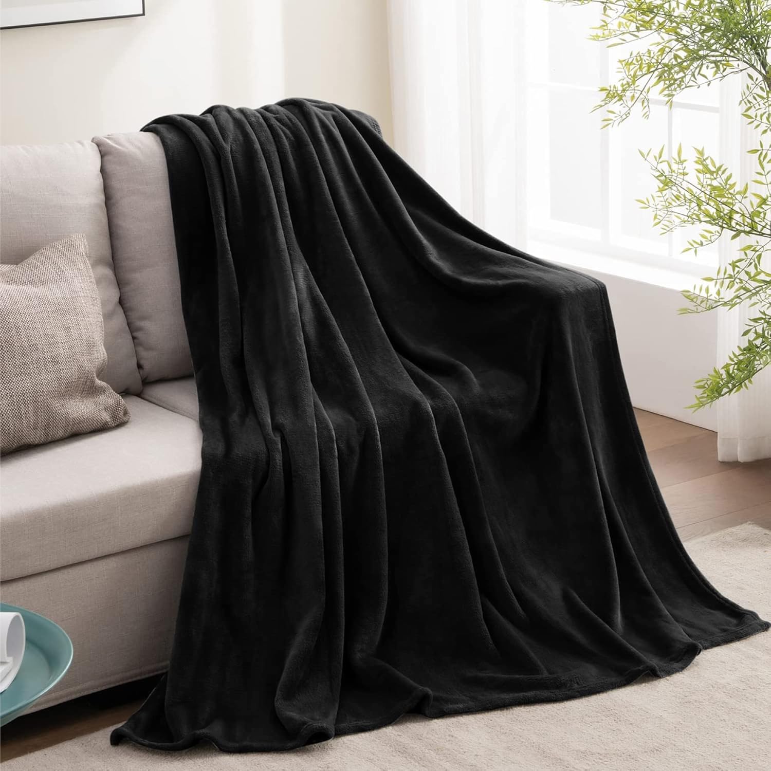 Black Fleece Blanket