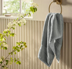 Pure Cotton Bath Towel Silver