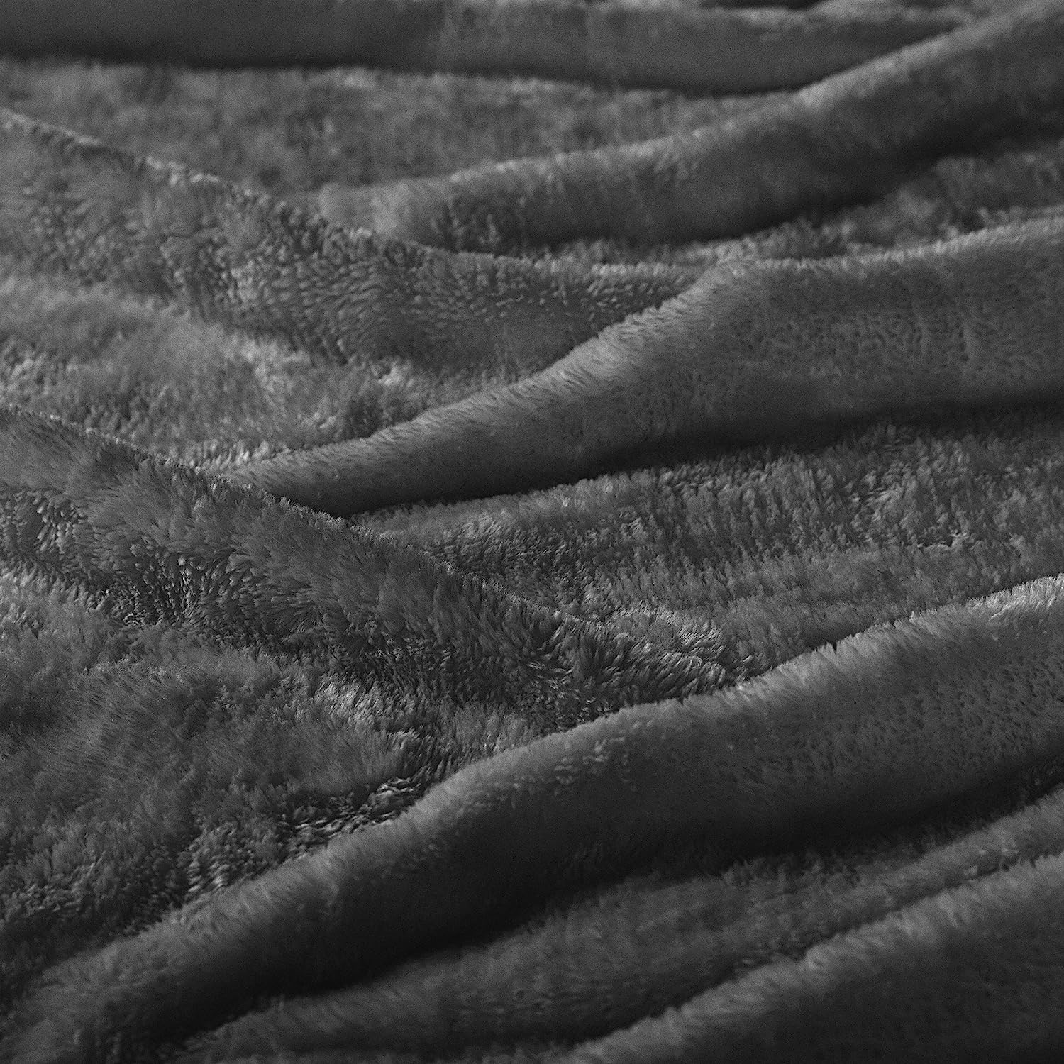 Charcoal Fleece Fabric By Yard